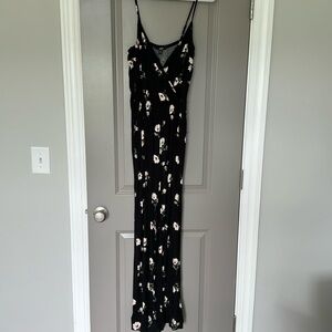 Papaya floral Jumpsuit